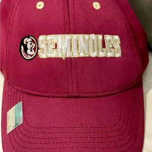 Florida State Seminoles Cap Adjustable Maroon Captivating Headwear